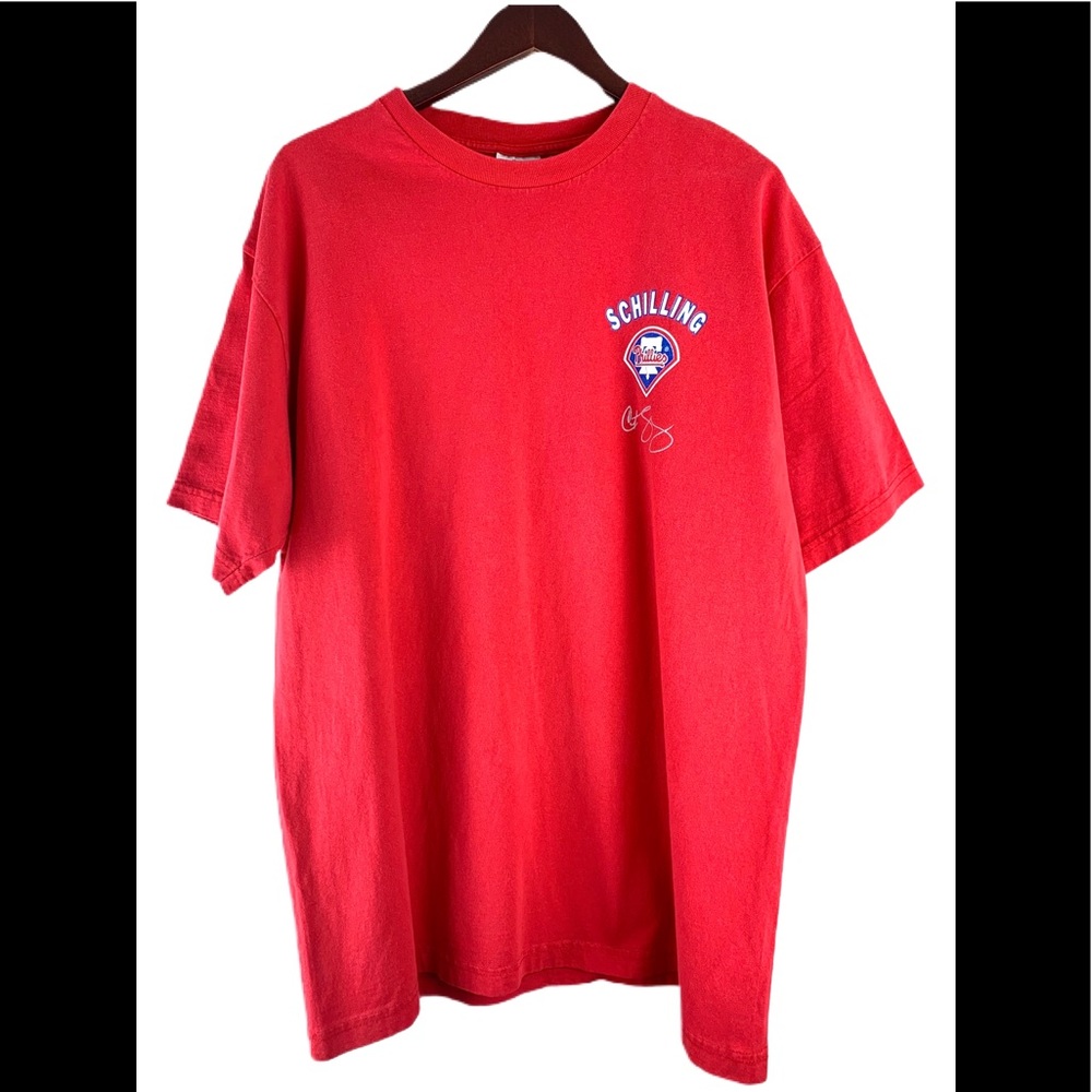 Vintage Philadelphia Phillies Curt Schilling XL